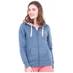 Bluzy rozpinane damskie: Brakeburn Bluza Damska L Niebieski