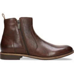 Botki MARE. Brązowe botki męskie Gino Rossi, na jesień, ze skóry. Za 299,95 zł.
