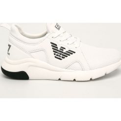 EA7 Emporio Armani - Buty. Czarne buty sportowe damskie EA7 Emporio Armani, z gumy. Za 639,90 zł.