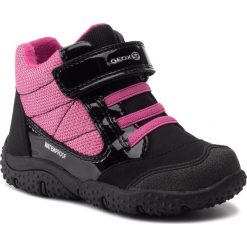 Śniegowce GEOX - B Baltic G.Wpf A B84H1A 050EW C0922 D Black/Fuchsia. Różowe śniegowce dziewczęce Geox, bez zapięcia. Za 279,00 zł.