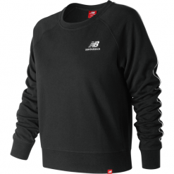 New Balance WT91572BK. Czarne bluzy damskie New Balance, xs, bez wzorów, z bawełny, bez rękawów, bez kaptura. W wyprzedaży za 99,99 zł.