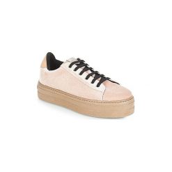 Buty Victoria DEPORTIVO TERCIOPELO/CARAM. Brązowe trampki i tenisówki damskie marki Victoria, bez wzorów, bez zapięcia. Za 247,20 zł.