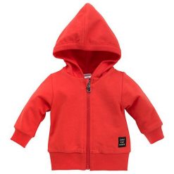 Pinokio Bluza Chłopięca Ocean´S Dream 80 Czerwona. Czerwone bluzy niemowlęce Pinokio, bez wzorów, z bawełny, bez rękawów, bez kaptura. Za 77,00 zł.