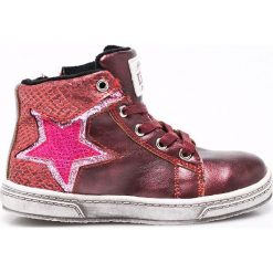 Big Star - Trampki dziecięce. Różowe buty dziewczęce sportowe marki BIG STAR, z materiału, na sznurówki. W wyprzedaży za 99,90 zł.