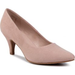 Szpilki CLARA BARSON - LS5046-01D Pink. Różowe półbuty damskie Clara Barson, bez wzorów, ze skóry ekologicznej, bez obcasa, na obcasie, bez zapięcia. Za 79,99 zł.