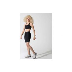 Legginsy do biegania krótkie RUN DRY damskie. Czarne legginsy sportowe damskie KALENJI, m, bez wzorów, z elastanu, do biegania. Za 29,99 zł.
