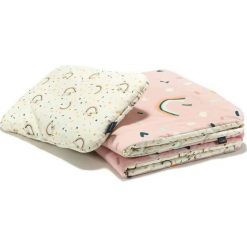 Komplet Pościeli "M" I'm a One Rainbow Baby & Rainbow Confetti La Millou. Komplety niemowlęce La Millou, bez wzorów. Za 239,00 zł.