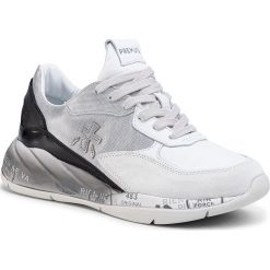 Sneakersy PREMIATA - Scarlett 4530 White. Białe półbuty damskie Premiata, na co dzień, bez wzorów, z zamszu, bez obcasa, na płaskiej podeszwie, bez zapięcia. Za 879,00 zł.
