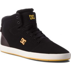 Sneakersy DC - Crisis High ADYS100032 Black/Brown/Black(XKCK). Czarne sneakersy męskie DC, na co dzień, bez wzorów, ze skóry ekologicznej, bez zapięcia. W wyprzedaży za 269,00 zł.