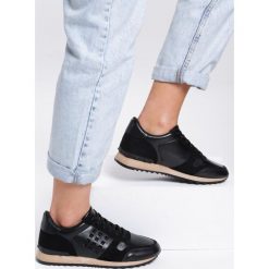 Czarne Buty Sportowe Unflagging. Czarne buty sportowe damskie Inny, bez wzorów, sportowe. Za 59,99 zł.
