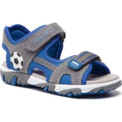 Sandały SUPERFIT - 8-00174-44 S Smoke Multi. Szare sandały chłopięce Superfit, ze skóry, bez zapięcia. W wyprzedaży za 199,00 zł.
