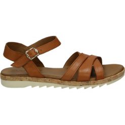 Sandały damskie: Sandały – 214403 TAN