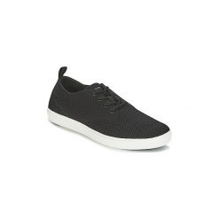 Buty Skechers FEATHER CUP/UNION. Czarne trampki męskie Skechers, bez wzorów, bez zapięcia. Za 351,20 zł.