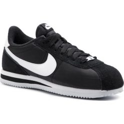 Buty NIKE - Cortez Basic Nylon 819720 011 Black/White/Metallic Silver. Czarne sneakersy męskie Nike, na co dzień, bez wzorów, z zamszu, bez zapięcia. W wyprzedaży za 269,00 zł.
