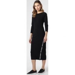 Armani Exchange - Sukienka damska, czarny. Czarne sukienki damskie Armani Exchange, na imprezę, m, bez wzorów, z dżerseju, bez kołnierzyka, bez rękawów. Za 399,95 zł.