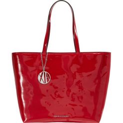 Armani Exchange Torebka red. Czarne torebki klasyczne damskie marki Armani Exchange, l, z materiału, z kapturem. Za 589,00 zł.