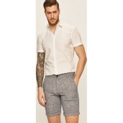 Selected - Szorty. Niebieskie spodenki i szorty męskie Selected, s, bez wzorów, z bawełny, casualowe. W wyprzedaży za 139,90 zł.