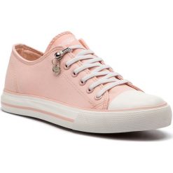Trampki SPRANDI - WP40-8903Z Pink. Różowe półbuty damskie Sprandi, na co dzień, bez wzorów, z gumy, bez obcasa, bez zapięcia. Za 59,99 zł.