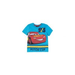 T-shirty chłopięce: t-shirt krótki rękaw chłopięcy z printem Auta