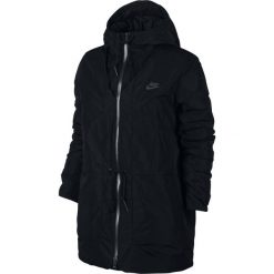 Kurtka Nike W NSW Down Fill HD Parka Short (805080-010). Czarne bomberki damskie Nike, na wiosnę, z materiału. Za 417,99 zł.