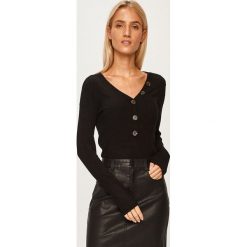 Only - Sweter. Brązowe swetry damskie ONLY, s, bez wzorów, z wiskozy, bez rękawów, bez kaptura. W wyprzedaży za 49,90 zł.