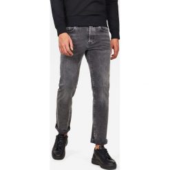G-Star Raw - Jeansy 3301. Czarne jeansy męskie G-Star RAW, bez wzorów, retro. Za 559,90 zł.