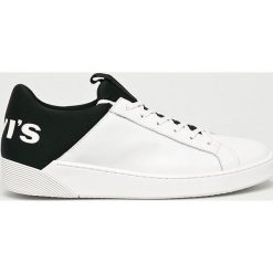 Levi's - Buty Mullet. Białe sneakersy męskie Levi's®, ze skóry, na sznurówki. W wyprzedaży za 269,90 zł.