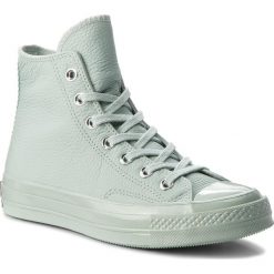 Trampki CONVERSE - Ctas 70 Hi 159657C Dried Bamboo/Dark Stucco. Zielone półbuty damskie Converse, bez wzorów, ze skóry, bez zapięcia. W wyprzedaży za 299,00 zł.