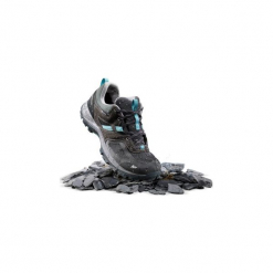 Buty turystyczne niskie Mountain Hiking 100 WTP damskie. Szare buty trekkingowe damskie QUECHUA. Za 169,99 zł.