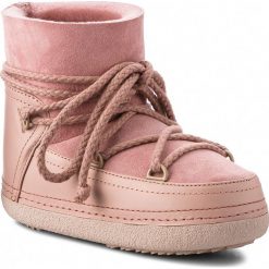Buty INUIKII - Boot Classic 70101-7 Rose. Różowe kozaki damskie Inuikii, na zimę, ze skóry, bez obcasa, bez zapięcia. W wyprzedaży za 889,00 zł.