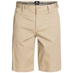 DC Spodenki Worker Roomy 22 Short Khaki 30. Brązowe spodenki sportowe męskie marki DC, m, z bawełny, sportowe. W wyprzedaży za 126,00 zł.