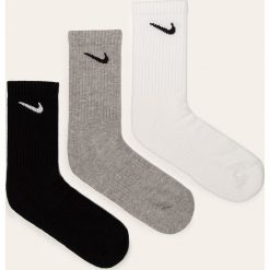 Nike - Skarpety (3-pack). Skarpetki męskie Nike, z nadrukiem, z elastanu. W wyprzedaży za 44,90 zł.