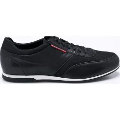 Gino Rossi - Buty Jim. Czarne buty sportowe męskie marki Gino Rossi, ze skóry, na sznurówki. Za 469,90 zł.