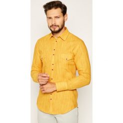 Koszula Rage Age Aldebaran 1. Żółte koszule męskie Rage Age, m, bez wzorów, ze lnu, casualowe, bez kołnierzyka, bez rękawów. Za 399,00 zł.