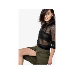 SPÓDNICA MID-LENGTH KHAKI. Zielone spódniczki damskie Lucas brondel, s, bez wzorów. Za 139,30 zł.