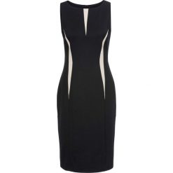 Sukienki: Sukienka bonprix czarno-cielisty