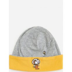 Bawełniana czapka Snoopy - Jasny szary. Szare czapki męskie Reserved, bez wzorów, z bawełny. Za 29,99 zł.