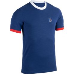 T-shirt do rugby dla kibiców Rugby 2019 Francja. Niebieskie t-shirty męskie OFFLOAD, xl, bez wzorów, z bawełny, bez kołnierzyka. Za 54,99 zł.