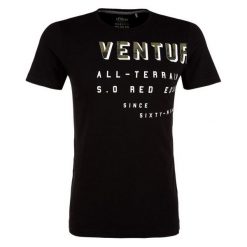 S.Oliver T-Shirt Męski L Czarny. Czarne t-shirty męskie z nadrukiem S.Oliver, l. Za 59,90 zł.