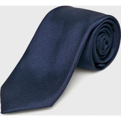 Tommy Hilfiger Tailored - Krawat. Szare krawaty męskie marki Tommy Hilfiger Tailored, z jedwabiu. Za 199,90 zł.
