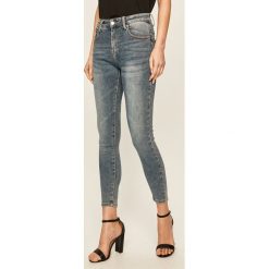 Answear - Jeansy. Niebieskie jeansy damskie ANSWEAR, s. Za 149,90 zł.