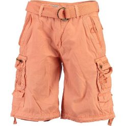 Bermudy "Paradize" w kolorze pomarańczowym. Pomarańczowe spodenki i szorty męskie Geographical Norway Men, m, w paski, z tkaniny. W wyprzedaży za 128,95 zł.