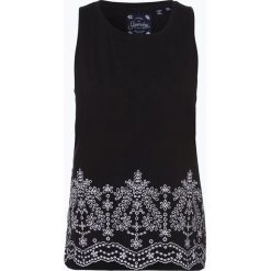 Superdry - Top damski, niebieski. Niebieskie topy damskie marki Superdry, m, bez wzorów, z bawełny, bez kołnierzyka. Za 179,95 zł.