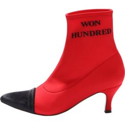 Botki damskie: Won Hundred KENDALL LOGO Botki red