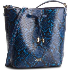Torebka LAUREN RALPH LAUREN - Dryden 431727962002 Cosmic Blu. Niebieskie torebki klasyczne damskie marki Lauren Ralph Lauren, bez wzorów, ze skóry, bez dodatków. Za 1089,00 zł.