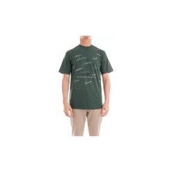 T-shirty z krótkim rękawem Napapijri N0YI9D. Zielone t-shirty męskie Napapijri, xl, bez wzorów, bez kołnierzyka, krótkie. Za 265,07 zł.