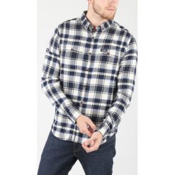 SuperDry Koszula Niebieski. Niebieskie koszule męskie Superdry, m, w kratkę, z bawełny, bez kołnierzyka, z długim rękawem. Za 352,95 zł.