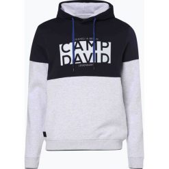 Camp David - Męska bluza nierozpinana, niebieski. Niebieskie bluzy męskie Camp David, m, bez wzorów, z kapturem, bez rękawów, z kapturem. Za 399,95 zł.