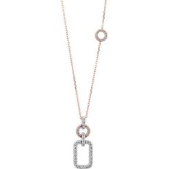 W.KRUK Wspaniały Naszyjnik - złoto 585, Brylant 0,45ct - ZFT/NB+157K. Żółte naszyjniki damskie W.KRUK, na ślub cywilny, z brylantem, złote. Za 6290,00 zł.