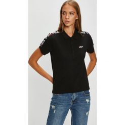 Fila - Top. Czarne topy damskie marki Fila, s, z bawełny. W wyprzedaży za 189,90 zł.
